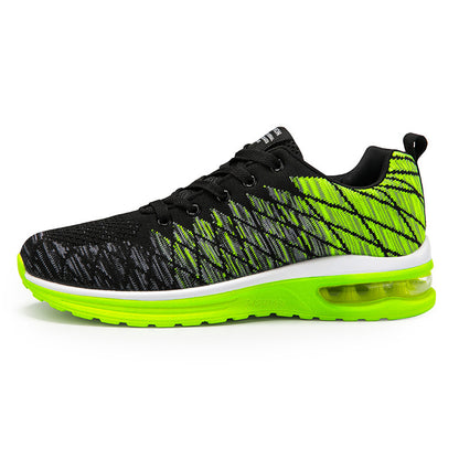 Lightweight sneaker with textured surface and breathable upper material
